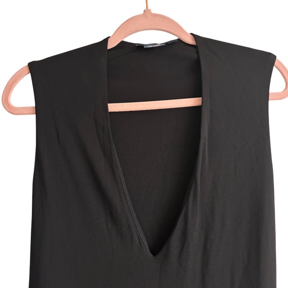 Ralph Lauren Black Sleeveless Maxi Dress Size 12 - Picture 3 of 6